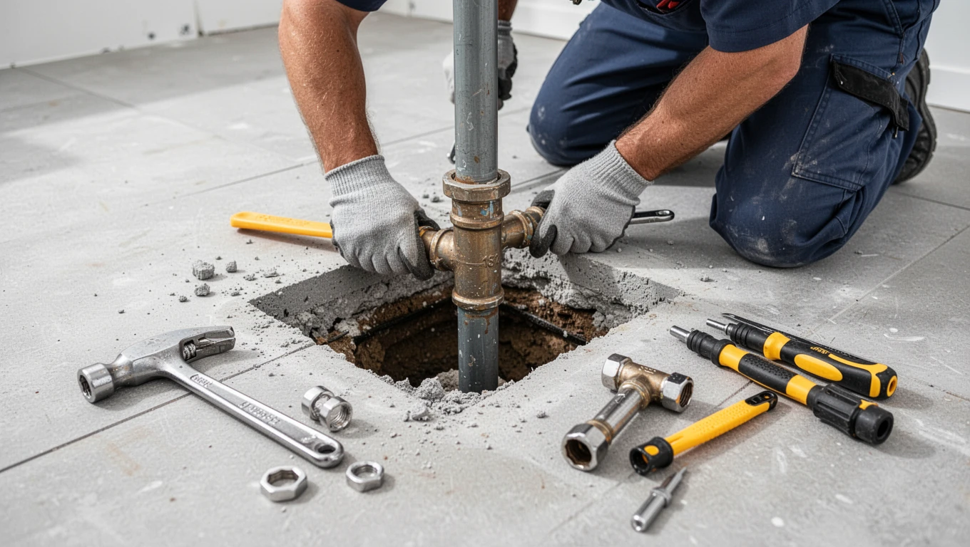 Slab Leak Repair