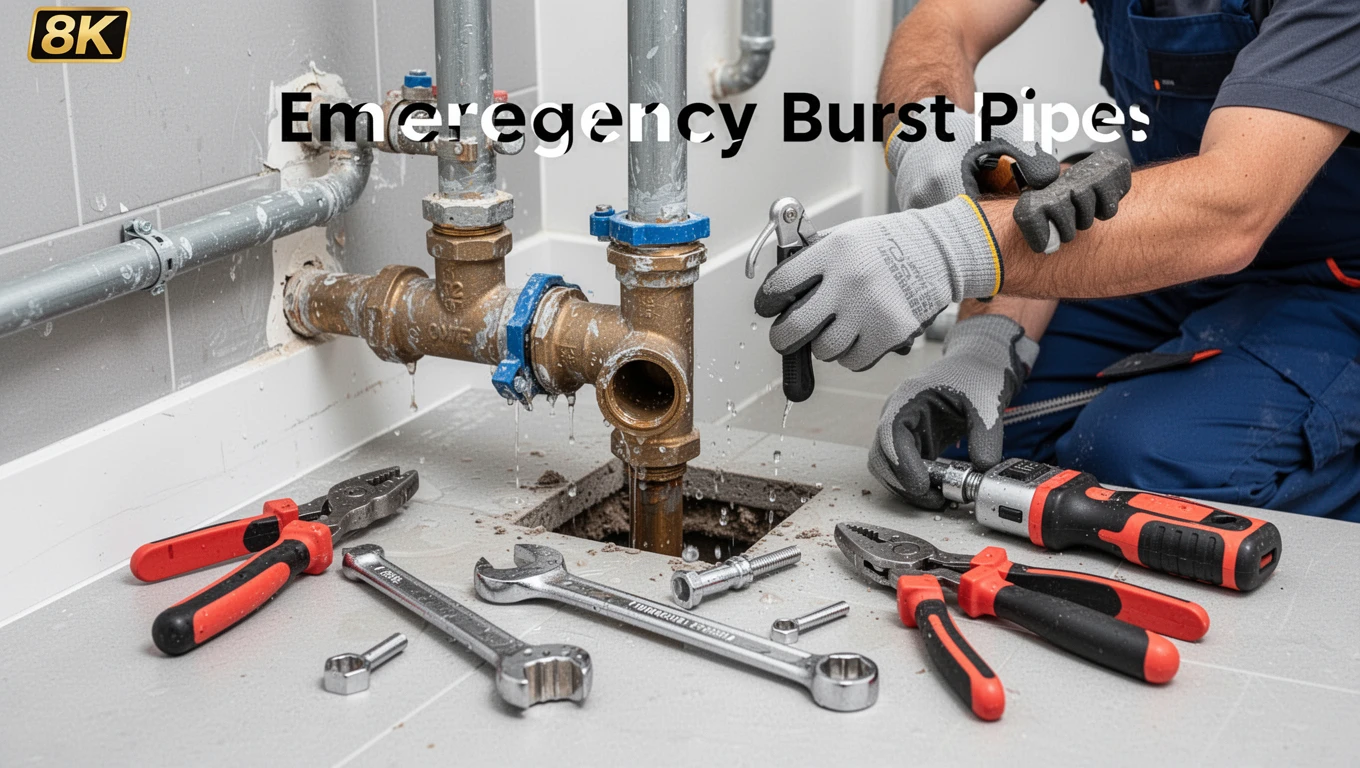 Emergency Burst Pipe Plumbing